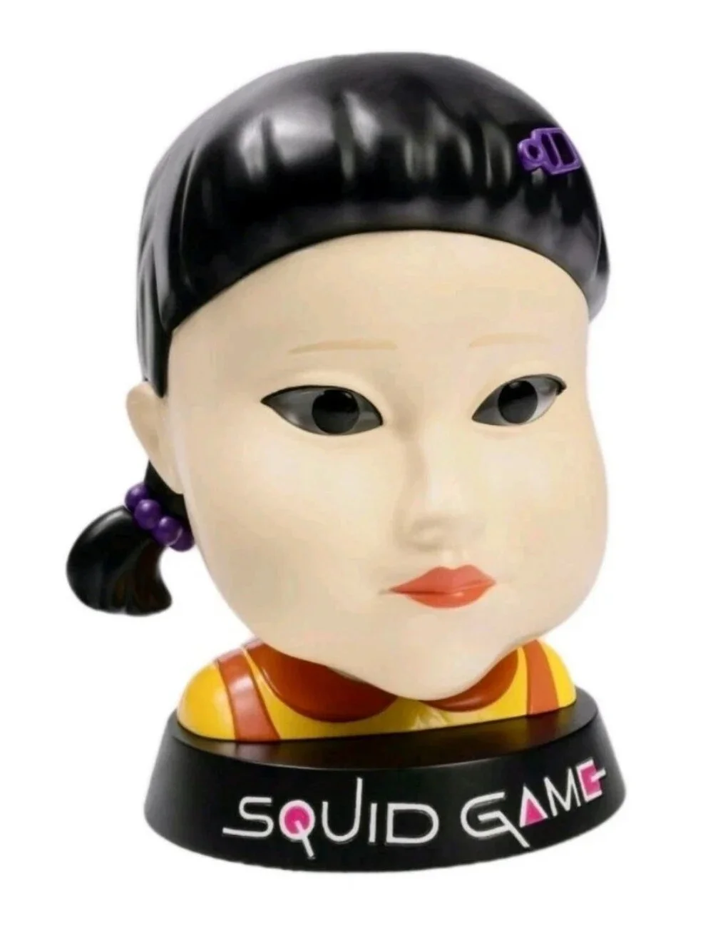NETFLIX: SQUID GAME: YOUNG-HEE: RED: GREEN: LIGHT UP EYES: POPCORN BOWL: NEW